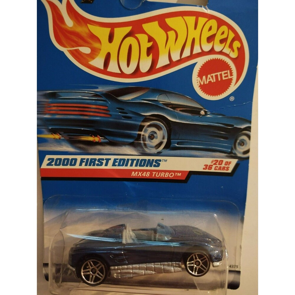 2000 Hot Wheels First Editions #20 MX48 Turbo